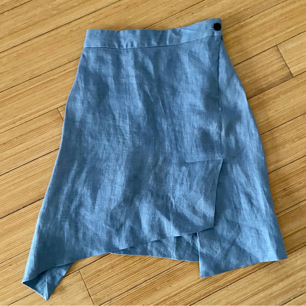 Vivienne Tam Linen Skirt